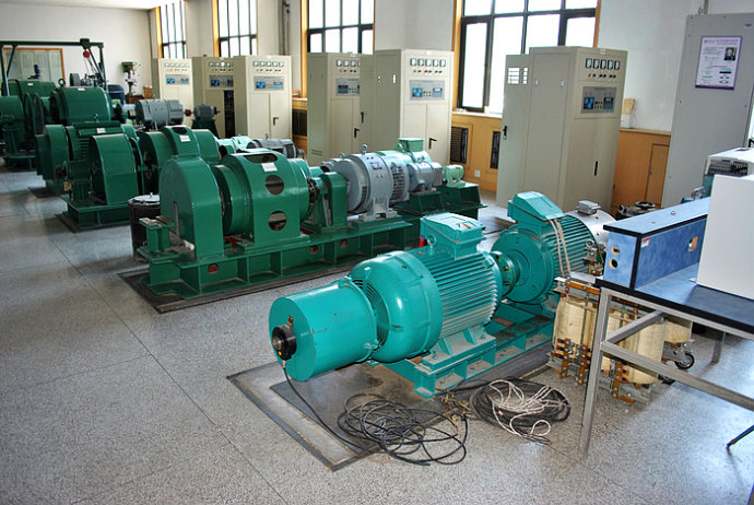 立山某热电厂使用我厂的YKK高压电机提供动力安装尺寸